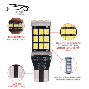 T15 w5w W16W 2835 21SMDLEDエラーフリーリバースバルブ車CanbusLEDライト - Product Image 4