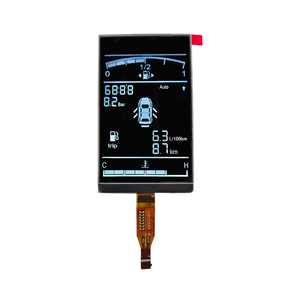 VA Typ dunkler Hintergrund digitale Farbe Fahrzeug fahrzeug Motorrad 7 Segment LCD-Anzeige - Product Image 4