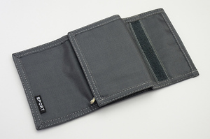 Ví Cầm Tay Màu Đen Thiết Kế Mới Cho Nam Ví Đựng Tiền Có Túi Đựng Tiền Xu Có Khóa Kéo Ví Thường Ngày Ngắn Gấp Ba Lần Bằng Nylon - Product Image 3