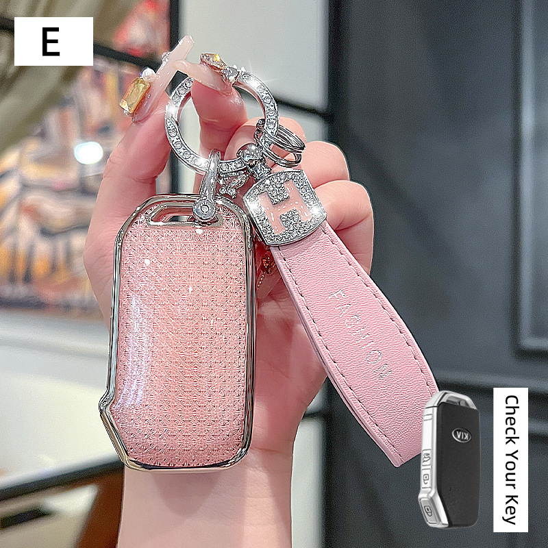 E Rose + Porte-clés