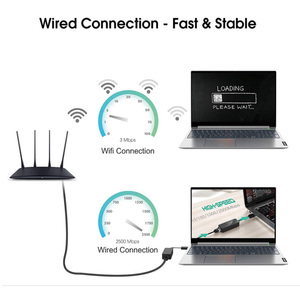 Realtek 8156B denetleyici sürücüsü dizüstü bilgisayar için ücretsiz taşınabilir 2.5 Gigabit USB 3.0 Lan kartı - Product Image 3