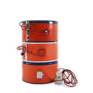 200L 55 gallon nhiệt độ cao Thùng linh hoạt Silicone dầu trống nóng ban nhạc vành đai với nhiệt - Product Image 2