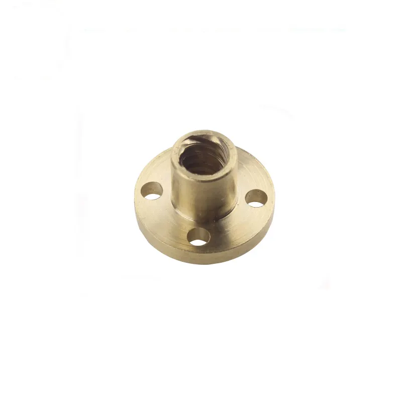 cnc lathe machining Special turned part brass spline bushing