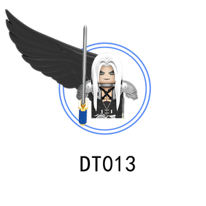 DT8903 oyunu Final Zack fuarı Tifa Lockhart bulut Strife Sephiroth fantezi Mini montajlı yapı taşları aksiyon figürleri çocuk oyuncak - Product Image 6
