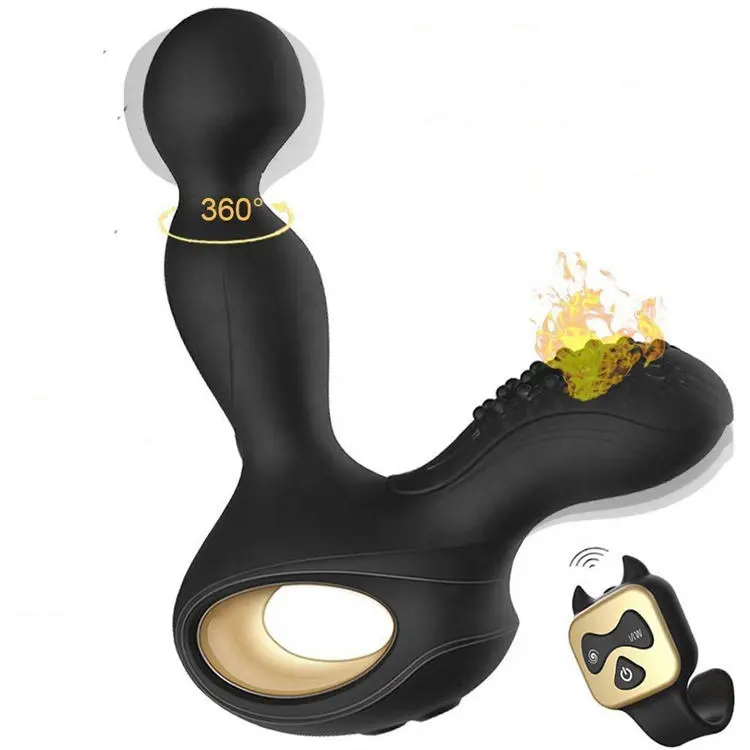 3 Swing Speed Sexspielzeug für männliche Fernbedienung Anal Vibrator Prostata-Massage gerät beheizter Butt Plug Vibrator