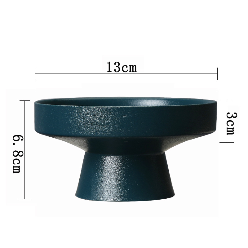 High foot fruit tray green (code-4)