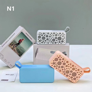 Altavoz Bluetooth inalámbrico para exteriores a prueba de agua con subwoofer profesional Mini sistema de audio inteligente para computadora de coche para uso doméstico
