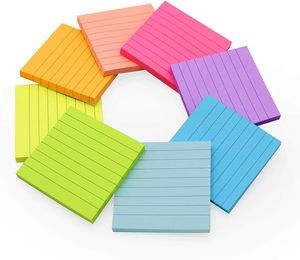 Venta caliente 100 hojas Bloc de notas adhesivas 3x3 pulgadas Papel de impresión Bloque de notas adhesivas - Product Image 3
