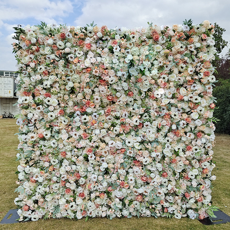 Blanc + Rose clair 02