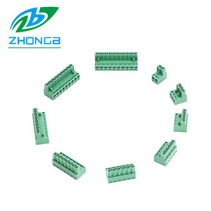 Bloque de terminales de enchufe, bloque de terminales pcb de paso de 3,5mm/3,81mm/5,0mm/5,08mm/7,5mm/7,62mm - Product Image 2