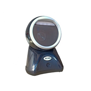 1D 2D Datamatrix USB RS232 cablato lettore di codici a barre prezzo supermercato Scanner Desktop Barcode Scanner - Product Image 4