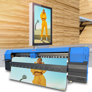 Lösungsmittel drucker Maschine mit Konica Druckkopf Großformat Banner Poster Drucker/Flex Banner Drucker Plotter Zum Verkauf - Product Image 1