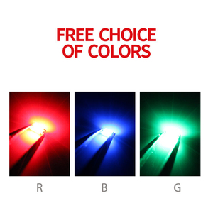 1210/1209/1615 SMD LED ชิพ RGB คู่สีที่พบบ่อยรุ่นแคโทดสีแดงสีฟ้าสีเขียวสีเหลืองสีส้มสีม่วงสีชมพูสีขาว - Product Image 2