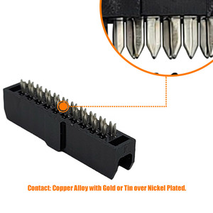 2.0mm 20pin Customized Idc Ribbon Female Connector Flat Ribbon Idc Connector Female Idc Cable <strong>Assembly</strong> - Product Image 5