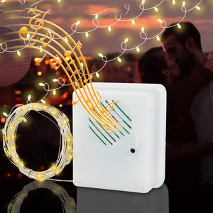 Светильник Рождественский светодиодный с музыкальным гирляндом - Product Image 1