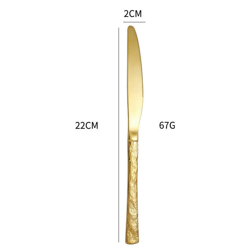 Gold-Dinner Knife