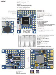 Контроллер полета MATEK F405-WMN F405 STM32F405RGT6 W/ Baro OSD Blackbox 132A с током 2-6S Lipo для FPV с неподвижным крылом дрона - Product Image 3
