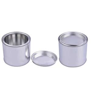 100毫升锡罐带盖用于油漆锡罐小圆金属锡漆罐 - Product Image 3