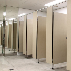 Shower Commercial Toilet Airport Pvc Price Phenolic Board Compact <strong>Partitions</strong> Cubicle Panel Toilet Public <strong>WC</strong> <strong>Partitions</strong> - Product Image 4