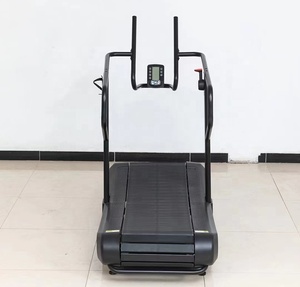 2024 nuova generazione di Design con tapis roulant a controllo magnetico per attrezzature da palestra curvo tapis roulant manuale - Product Image 5