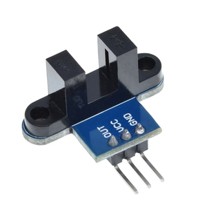Módulo de Sensor de Velocidad Infrarrojo IR, Optoacoplador de Detección de Distancia, Coche Inteligente/Robot, 1/5 Uds.