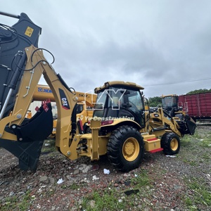 Used Backhoe <strong>Loaders</strong> CAT 416E Back <strong>Loader</strong> High Power Soil Digger Bagger <strong>Loading</strong> and <strong>Unloading</strong> Earth Work Construction Machinery - Product Image 4
