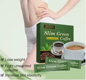 Hızlı diyet fabrikasının lal GMP yeşil anında toz yetişkin uygun doğal yanma-ganoderma ile yağ detoks kahve - Product Image 5