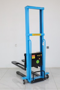 Elektro-LKW-Gabelstapler automatisch auf und ab Be-und Entladen Artefakt tragbarer kleiner Kletter träger Stapler 1 t - Product Image 4