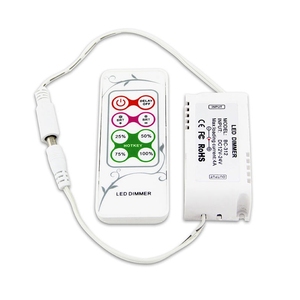 BC-312-4A LED Konstante Spannung Einfarbige PWM 0-100% Dimmen DC 12V 24V Dimmer 8-Tasten-RF-Funkfernbedienung für LED-Streifen - Product Image 1