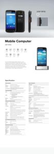 Chain way C71 Android 13 Robuster PDA 2D-Barcode-Scanner NFC-Leser IP67 Handheld-Mobil computer RFID-Leser WiFi - Product Image 4