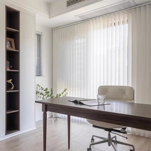 XL-NY Custom Vertical Blinds <strong>Shades</strong> Cordless Blinds Wand Control Adjust Light Privacy Light Filtering for Sliding Glass <strong>Door</strong> - Product Image 3