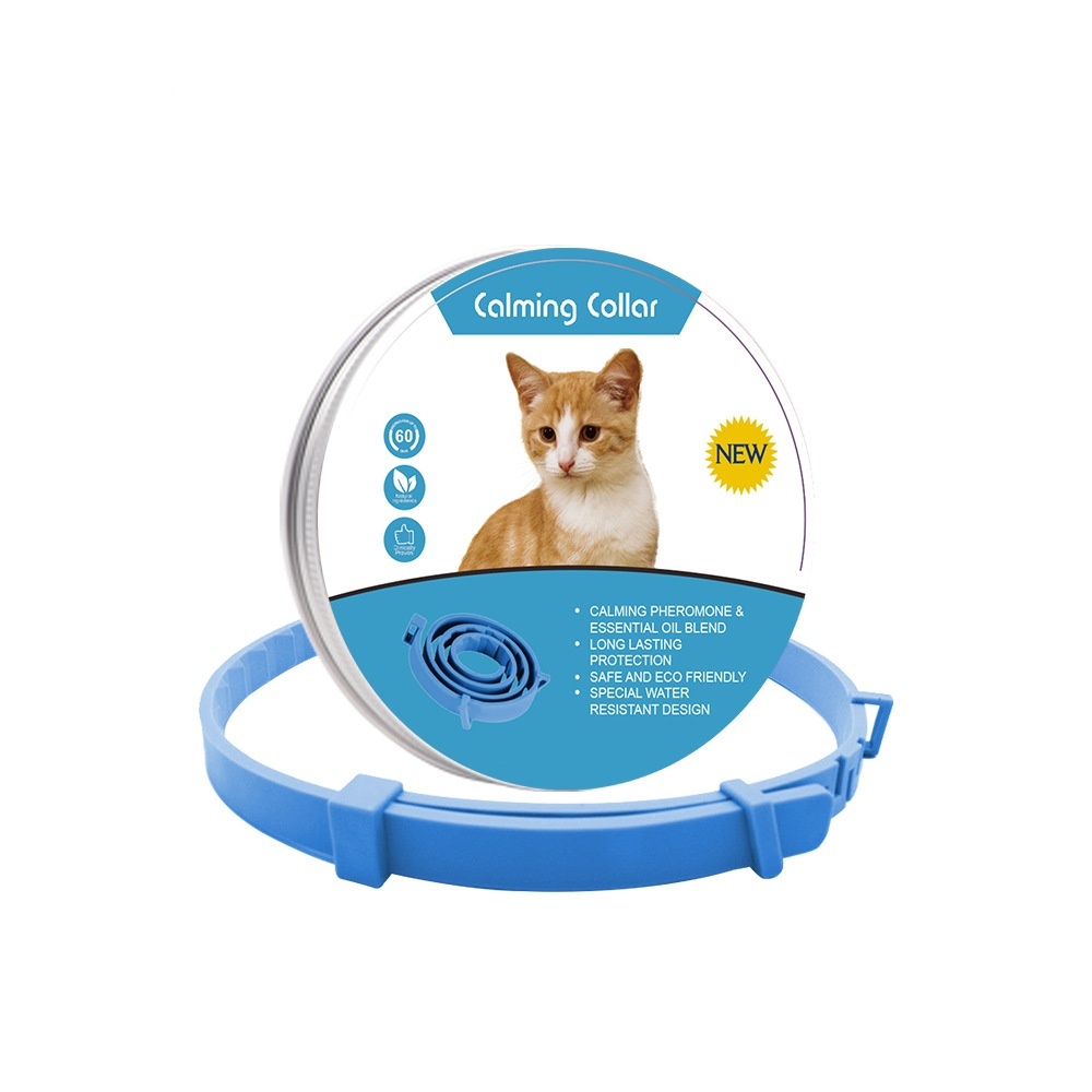 Col bleu, en conserve, 38 cm Calming Cats