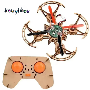 KOUYIKOU Beginner Quadcopter <strong>Drone</strong> Kit <strong>DIY</strong> Plastic <strong>Drone</strong> with Camera Controlled by Remote Control