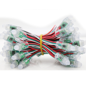 WS2811ピクセルデジタルアドレス指定可能なLEDストリングライト防水IP67RGBフルカラー12mmDC5V1903フルカラーLEDピクセルライト - Product Image 4