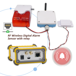120db Emergency Sound Light <strong>Alarm</strong> LED Flashing Strobe Wireless Digital <strong>Alarm</strong> Sensor <strong>with</strong> <strong>Relay</strong> Wireless 433mhz Door Sensor - Product Image 1