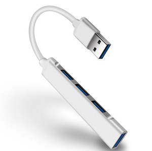 Mini USB 3.0 Hub Aluminum Alloy High-speed Transmission 4 Ports USB Docking Station 2.0 Splitter for Mouse USB Disk Game Console - Product Image 6