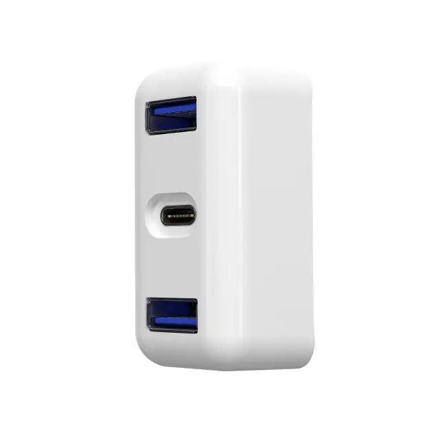 TC04 USB ประเภท C Multi-Port Hub 3 in 1 Quick Charge Adapter สำหรับ iPhone iPad MacBook