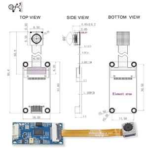 Stock promocional Raspberry Pi OV5640 SDK MIPI Módulo de sensor de cámara USB 5MP CMOS UVC OTG RGB HD Mini módulos de cámara 2K - Product Image 3