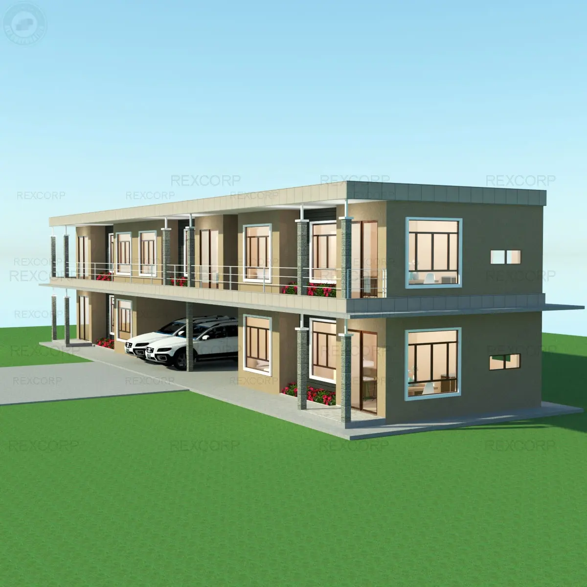 Стальная конструкция, сборные квартирные дома, сборные квартиры, здание для продажи в оаэ
