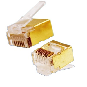 CAT6 Terminal 8p8c <strong>Networking</strong> Connector Cat7 Rj45 Plug Cat6 Shielded Rj45 Plug for <strong>Computer</strong> Transparent CAT 6 Rj45 Plug CN;GUA - Product Image 1
