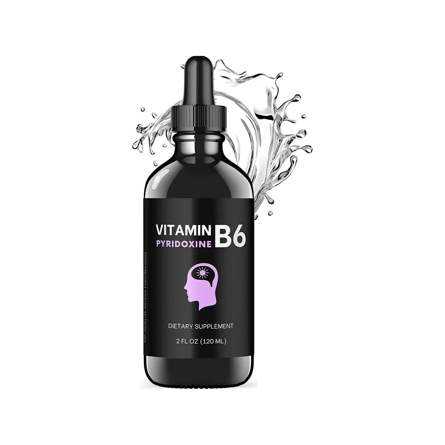 OEM Private Label vitamina B Complex B12 integratore di acido folico per adulti B1 B2 B6 B12 gocce di vitamina