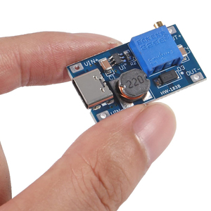 Tipo-C MT3608 Convertidor de refuerzo de 2A Módulo ajustable Placa reguladora de voltaje Voltaje de entrada 2-24V a 5-28V Voltaje de salida - Product Image 6
