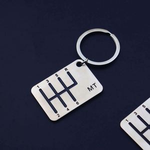 พวงกุญแจโมเดลรถพวงกุญแจเกียร์6สปีด, พวงกุญแจโลหะ - Product Image 3