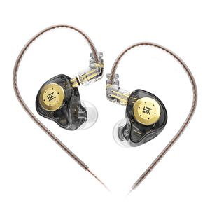 KZ EDX PRO In-<strong>Ears</strong> Earphones <strong>Wired</strong> in <strong>Ear</strong> Monitors HiFi Deep Bass Sound Earbuds 10mm Dynamic Driver IEM Earbuds - Product Image 3