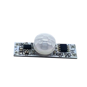 Interruptor de Sensor de movimiento PIR 5V 12V 24V Sensor de movimiento DC Detector de movimiento Activación Interruptor automático Tira de LED Encendido/Apagado