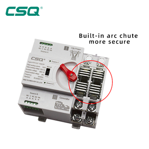 CSQ原始设备制造商AC220V HYCQ7三相ATS开关控制器热磁发电机转换开关 - Product Image 3