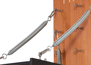Akçaağaç kule stüdyo duvara monte Pilates Reformers Springboard ve Push-through Bar ile ev egzersiz için egzersiz için - Product Image 2