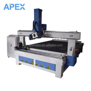Venta directa de fábrica 1325 4 ejes 3D CNC máquina de talla de madera enrutador CNC de trabajo - Product Image 4