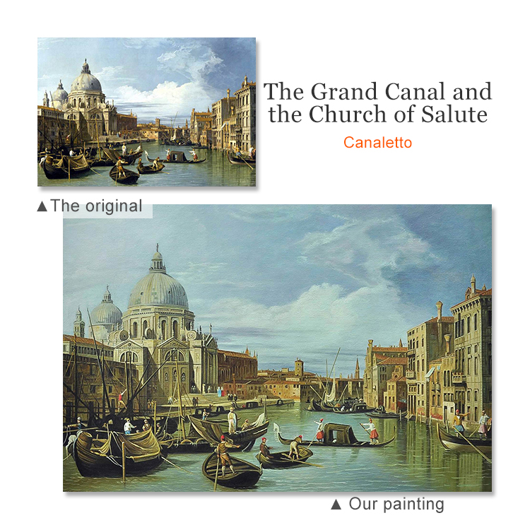 La entrada al Gran Canal de Venecia