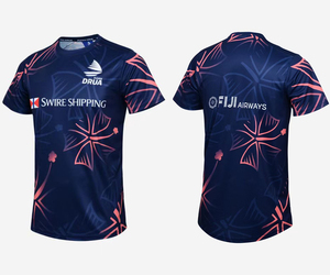 2024 <span class=keywords><strong>NRL</strong></span> Fiji milli takımı özel Jersey nefes Rugby futbol T-Shirt giymek